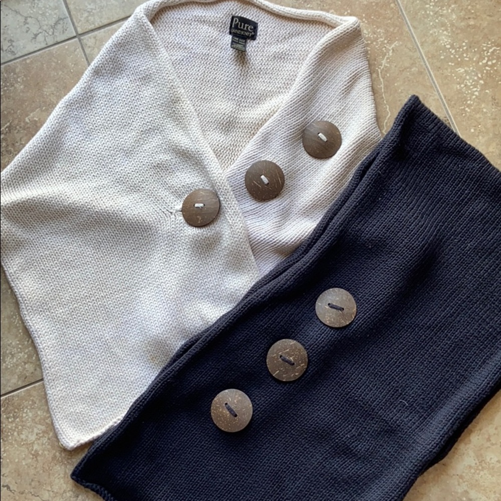 Knit shawls